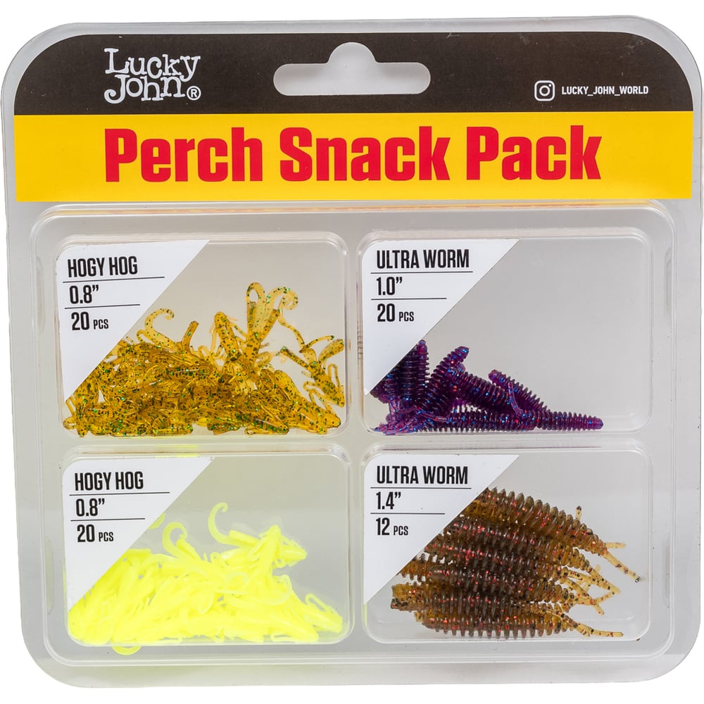 Изображение товара Съедобные искусственные приманки Lucky John LJ Pro Series 03 SET микроджиг