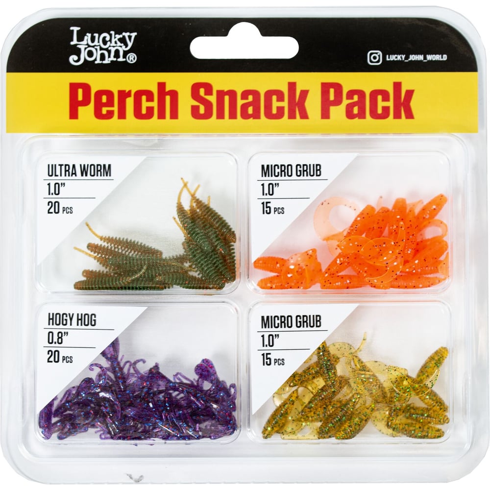 Изображение товара Твистеры и слаги съедобные искусственные Lucky John LJ Pro Series 02 SET набор микроджиг