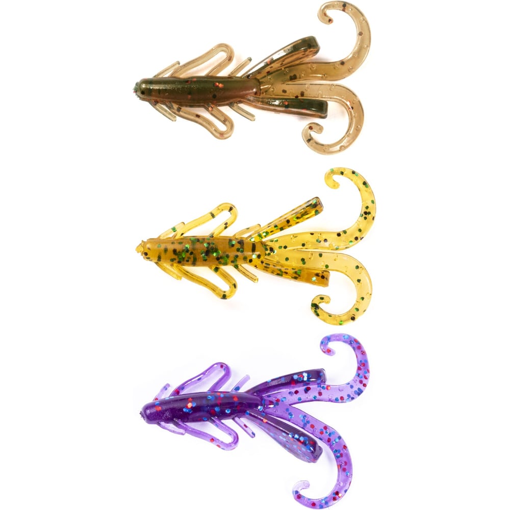 Изображение товара Съедобные искусственные твистеры Lucky John HOGY HOG 0,8in 75шт