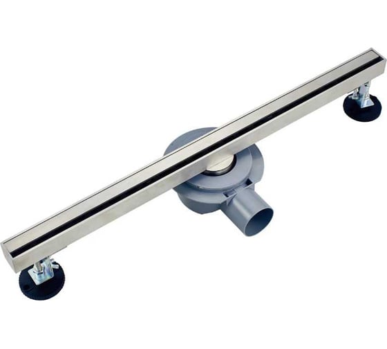 Изображение товара Душевой трап Wonzon & Woghand 60 см, брашированный никель WW-65406M-BR