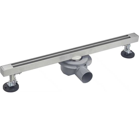 Изображение товара Душевой трап Wonzon & Woghand 60 см, брашированный никель WW-65406T-BR