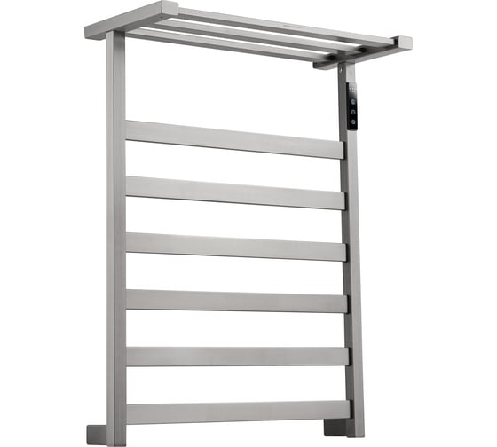 Изображение товара Полотенцесушитель электрический Wonzon & Woghand, брашированный никель WW-A1026-BR