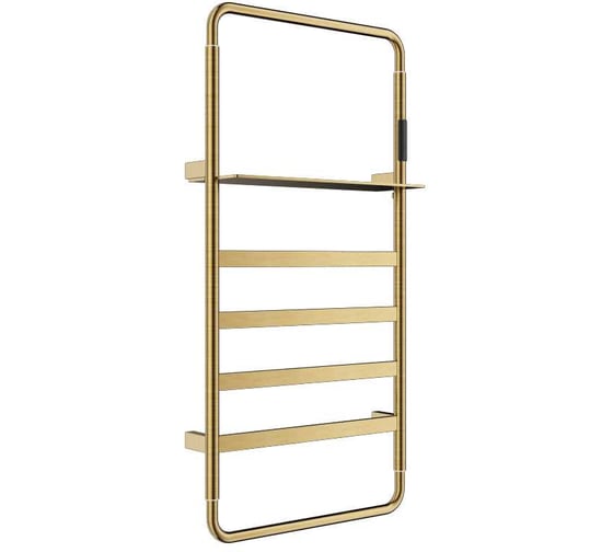 Изображение товара Полотенцесушитель электрический Wonzon & Woghand, брашированное золото WW-A203-BG