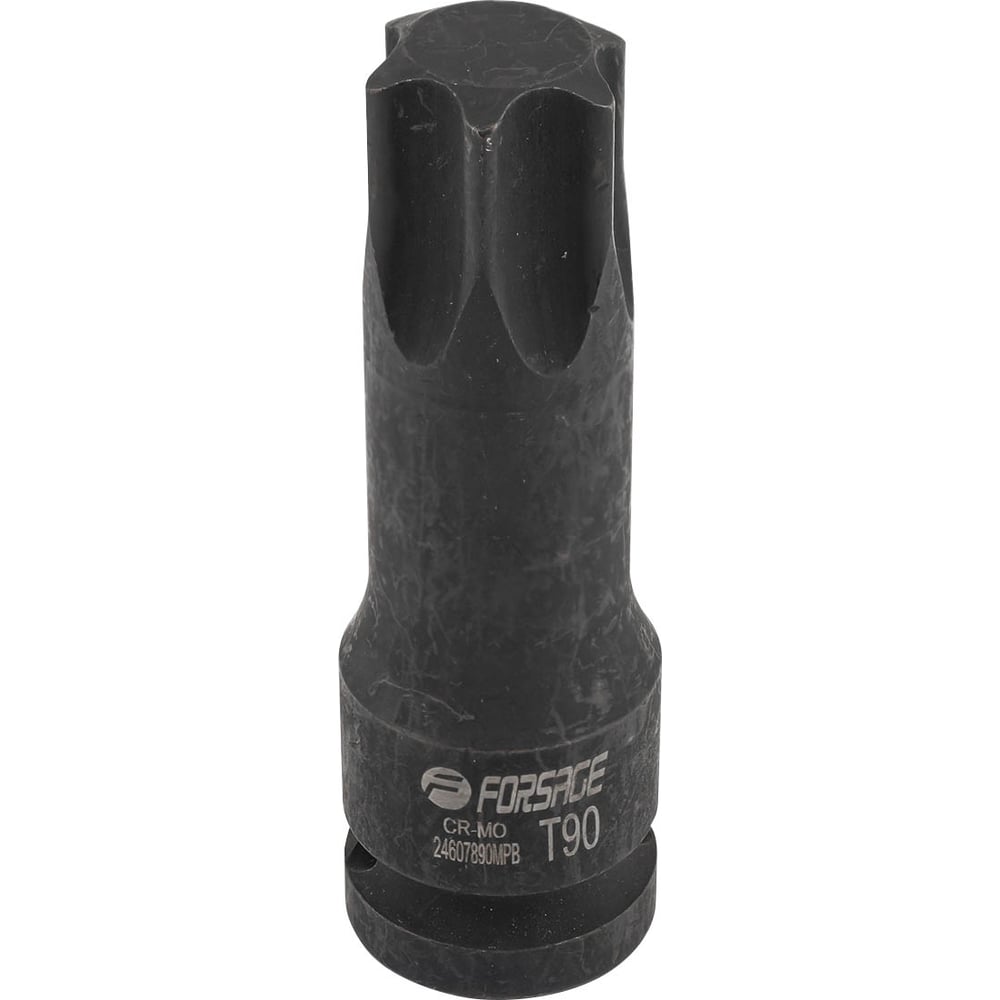 Изображение товара Головка-бита TORX ударная Forsage T90 1/2 дюйма CrMo для профессиональной работы