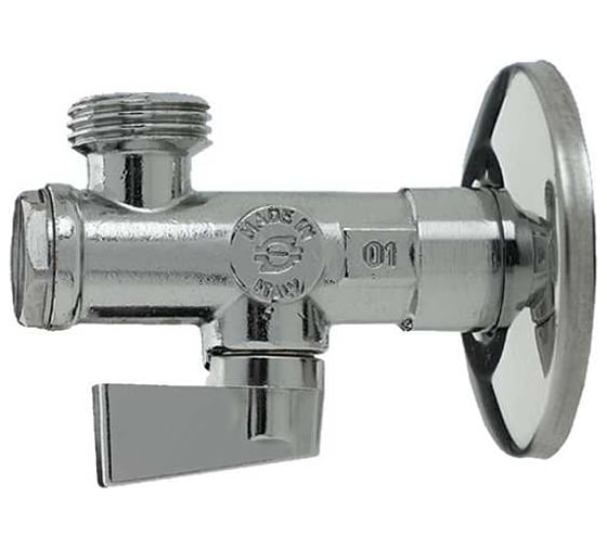 Изображение товара Кран угловой с фильтром FIV 1/2-1/2" F.I.V. 8914C025