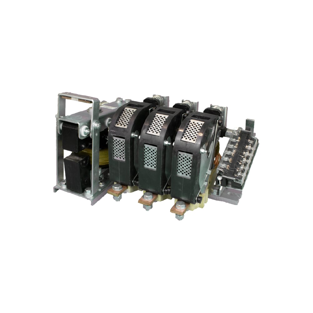 Изображение товара Контактор ООО ЗАВОД ЭЛЕКТРОКОНТАКТОР КТ-6043 Б 400А 220В нереверс и монтажная плата