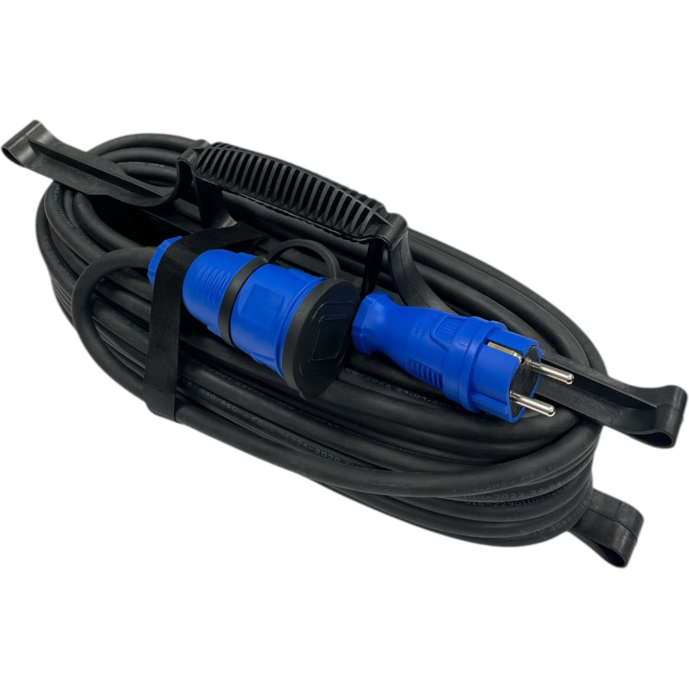 Изображение товара Удлинитель силовой iTOK SUR iCONNECT COLOR 15 м 1 гнездо IP44 синий