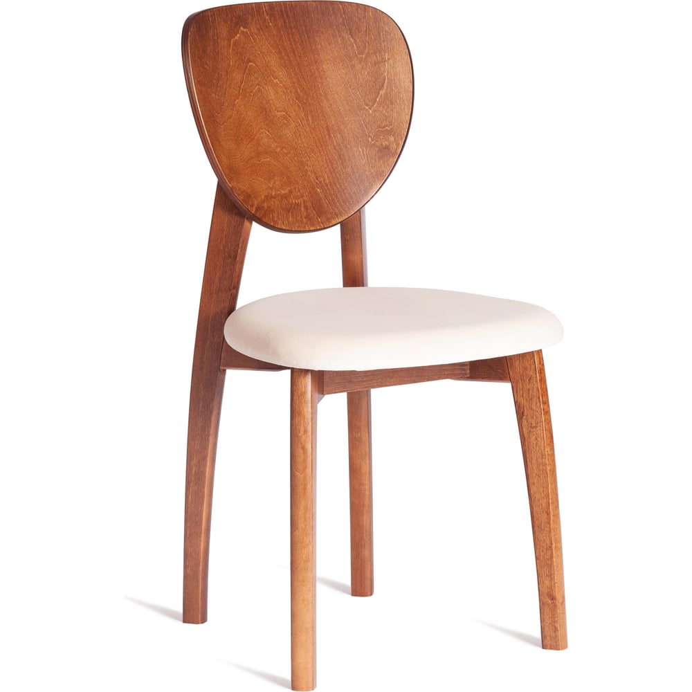 Изображение товара Стул DIAMANTE с мягким сиденьем, 42x42x85 см коричневый ткань Tenerife