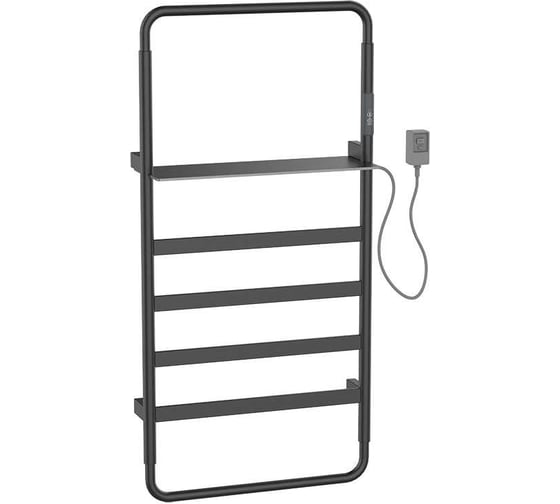 Изображение товара Полотенцесушитель электрический Wonzon & Woghand, черный матовый WW-A203-MB