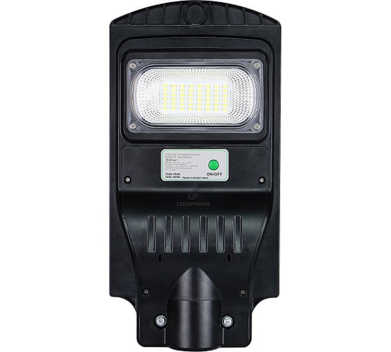 Изображение товара Светодиодный прожектор LEDS POWER на солнечной батарее 30Вт 6500К (серия TRS04) 004921