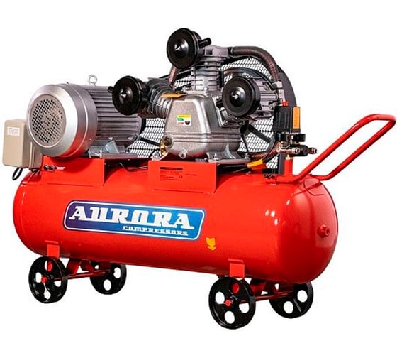 Изображение товара Компрессор ременной Aurora TORNADO-140 135 л, 990 л/мин на входе, 7.5 кВт, 380В 38217