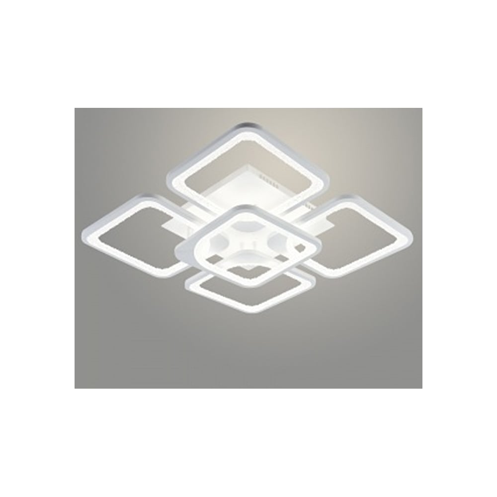 Изображение товара Люстра РОСТОК LI08446B/4+1 PR WT с регулируемой цветовой температурой, LED 170 Вт, белый