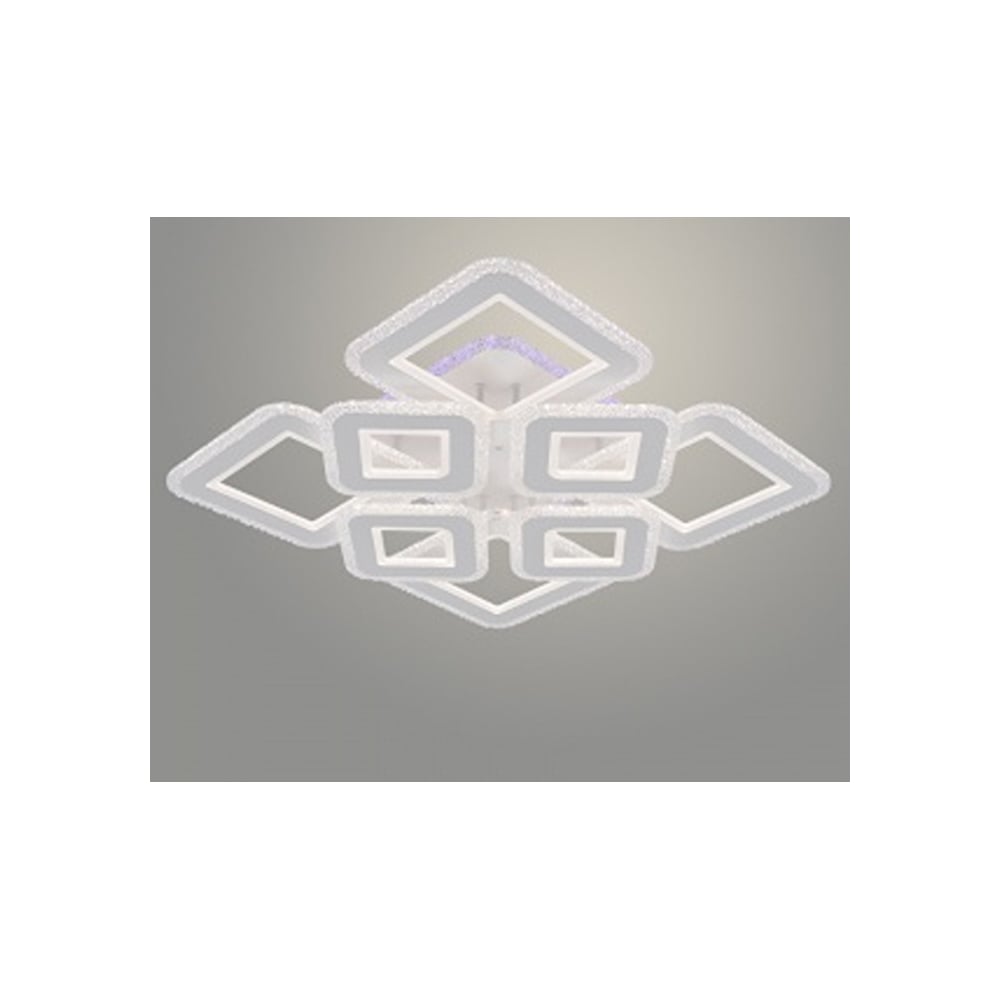 Изображение товара Люстра РОСТОК LI08430C/4+4A PR WH LED RGB регулируемая 3000-6500K