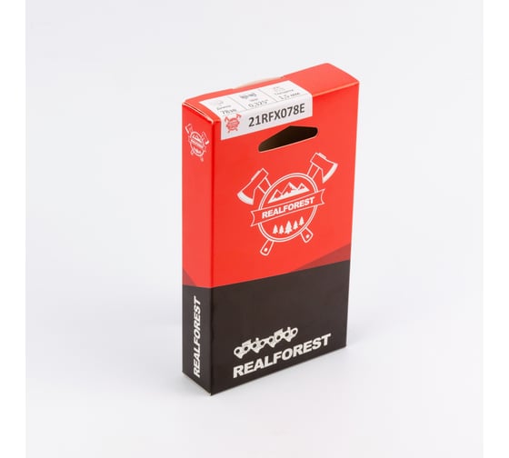 Изображение товара Цепь пильная RealForest Full Profile Super Chisel, шаг 0.325, толщина 1.5мм (0.058), 78 звеньев 21RFX078E