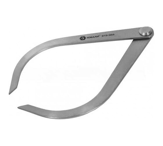 Изображение товара Кронциркуль для разметки и наружных измерений КОБАЛЬТ до 175 мм, из углеродистой стали, подвес 919-968