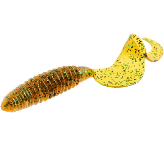 Изображение товара Съедобные искусственные твистеры LUCKY JOHN LJ Pro Series CRUSHER GRUB 3,9in, цвет PA19, 5шт. 140157-PA19