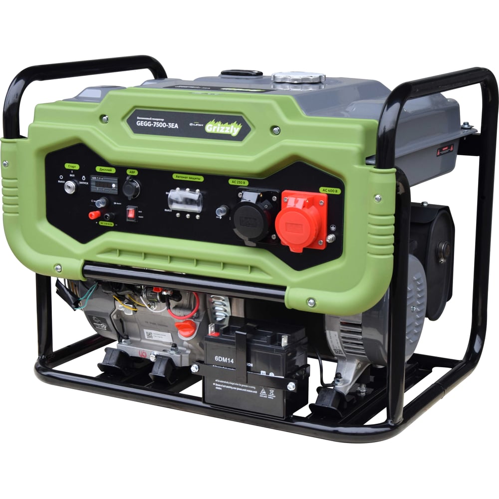 Бензиновый генератор Grizzly GEGG-7500-3EA