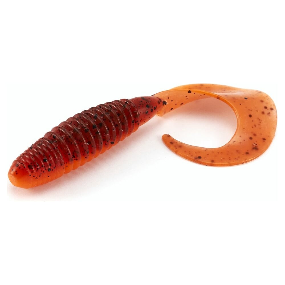 Изображение товара Съедобные искусственные твистеры LUCKY JOHN LJ Pro Series CRUSHER GRUB 3,9in, цвет T48, 5шт. 140157-T48