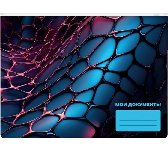 Изображение товара Папка SILWERHOF на молнии ZIP Web A4+ ПВХ 0.25 мм 2015307