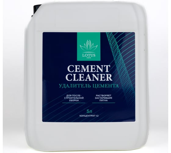 Изображение товара Удалитель цемента LotusArt LOTUS CEMENT CLEANER концентрат 1:2/5 л LCCL18050