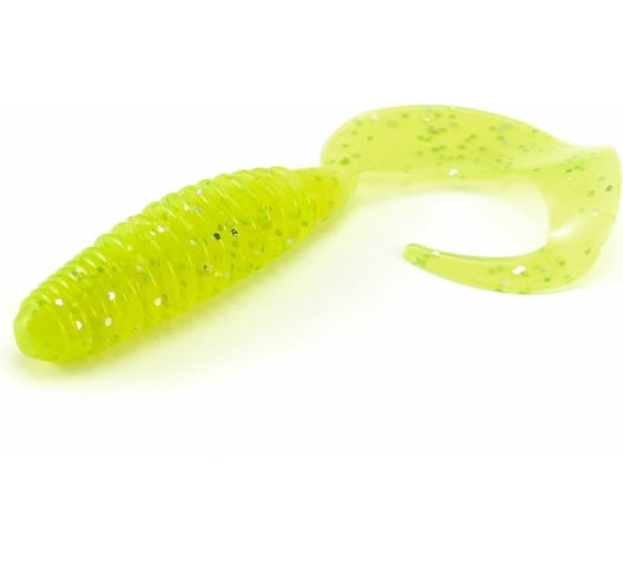 Изображение товара Съедобные искусственные твистеры LUCKY JOHN LJ Pro Series CRUSHER GRUB 3,9in, цвет 071, 5шт. 140157-071