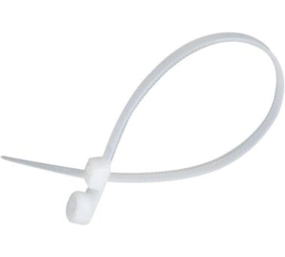 Изображение товара Кабельная стяжка HLT 3,5x150 бел. (под винт) (уп./100шт) 084-07-46