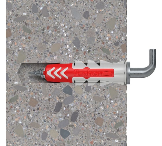 Изображение товара Дюбель с прямым крюком Fischer DUOPOWER 6x30 WH K NV 535000