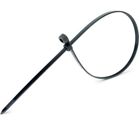 Изображение товара Кабельная стяжка HLT 4,8x200 чёр. (под винт) (уп./100шт) 084-07-054