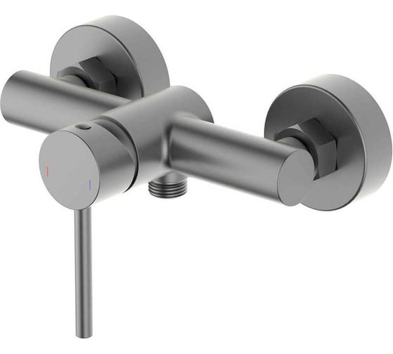 Изображение товара Смеситель для душа AQUATEK AQ1360BGM ЕВРОПА, шлиф. черный хром 00000139706