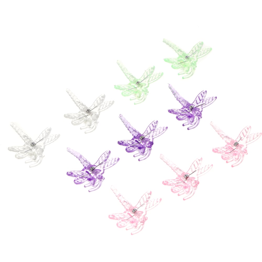 Изображение товара Набор зажимов для растений Inbloom Стрекоза, 10 шт, пластик