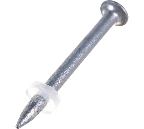 Изображение товара Стальной оцинкованный гвоздь с пластиковой шайбой LIXIE 100 шт./уп. DN-47-P8