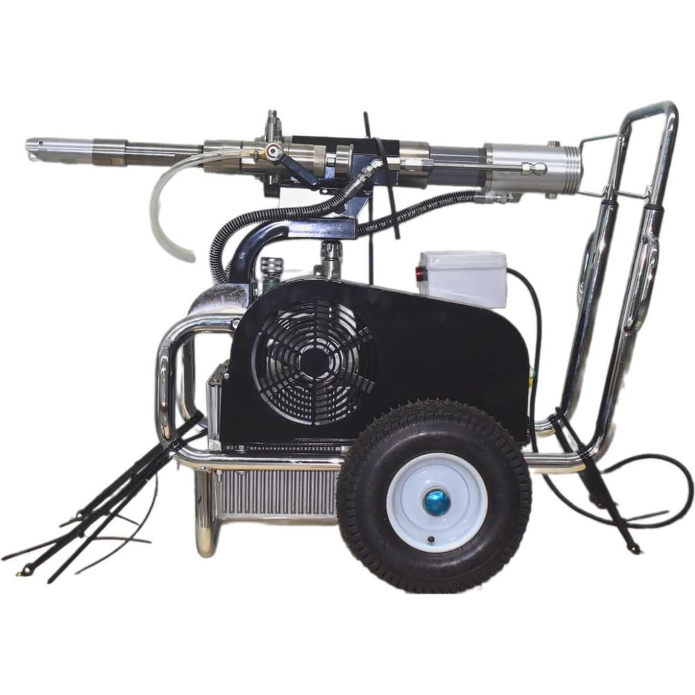 Изображение товара Окрасочный аппарат безвоздушного распыления Dino-Power 500 бар (Шланг 15м, пистолет, удлинитель 45см) DP-9900EB