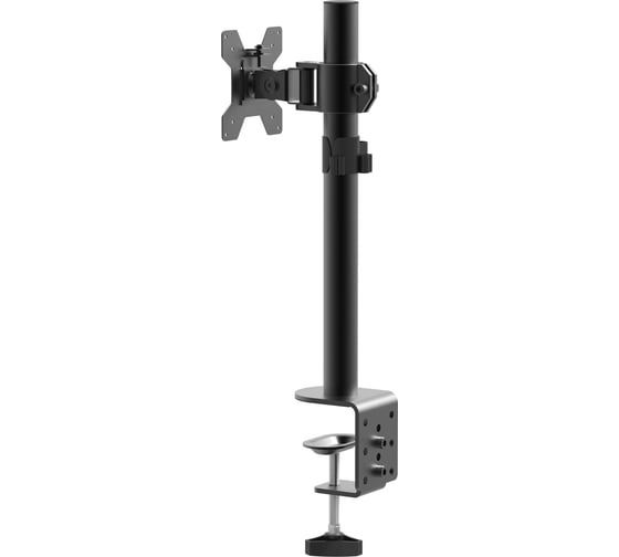 Изображение товара Кронштейн для монитора, одинарный Filum VESA: 75x75/100x100, для диагонали 10-32, два типа крепления, макс. нагрузка - 10 кг, черный FL-DM001SB