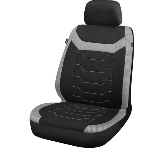 Изображение товара Универсальный чехол на сиденье автомобиля ARIZONE полиэстер, черно-серый 40-155006