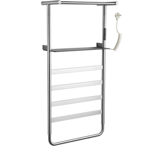 Изображение товара Электрический полотенцесушитель Wonzon & Woghand брашированный никель WW-A208-BR