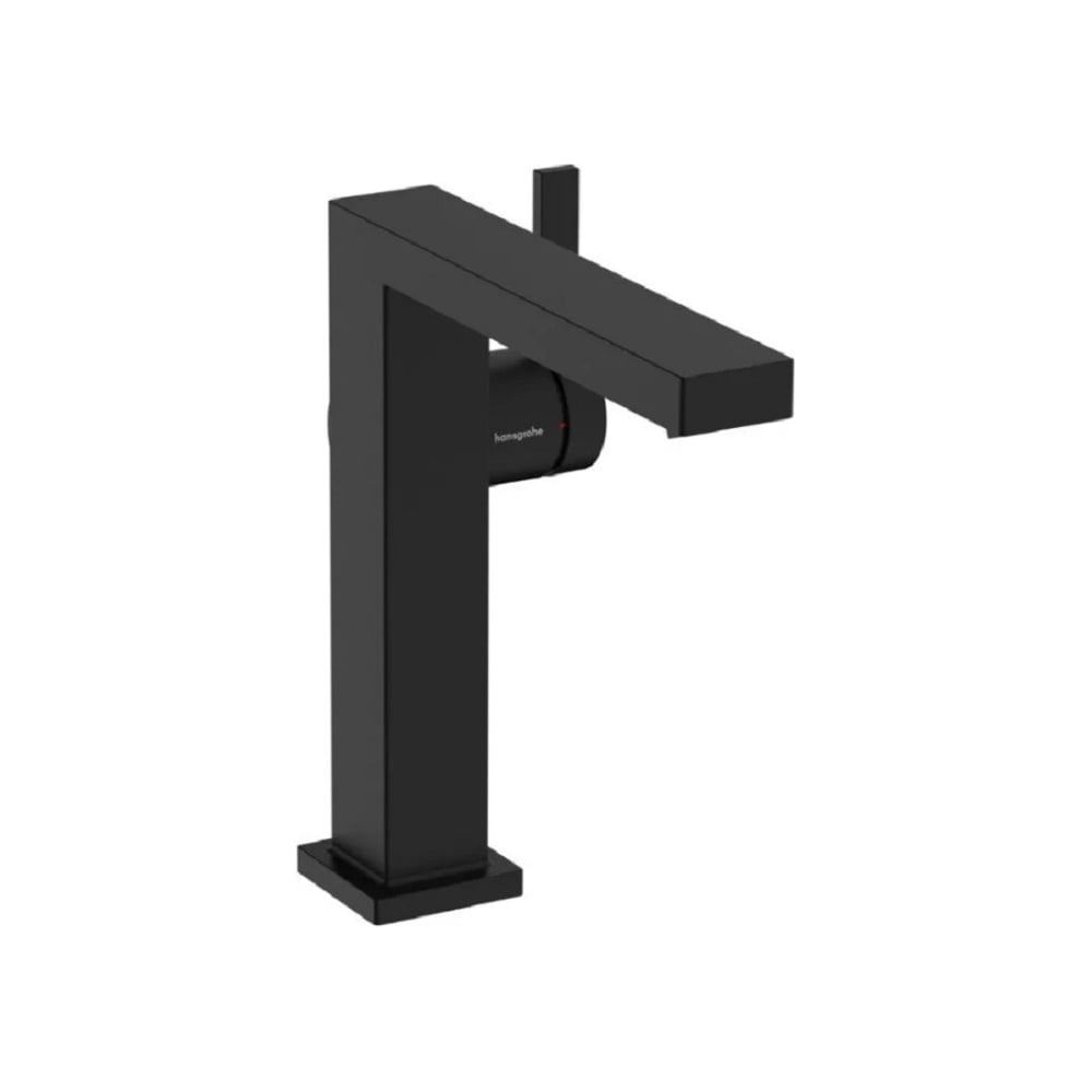 Изображение товара Смеситель для раковины Hansgrohe Tecturis E 150 Fine однорычажный матовый черный