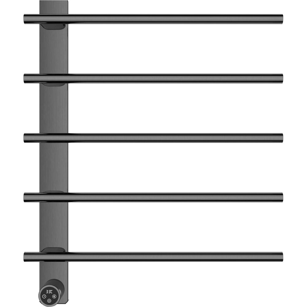 Изображение товара Электрический полотенцесушитель Wonzon & Woghand темный графит WW-AL345-GM