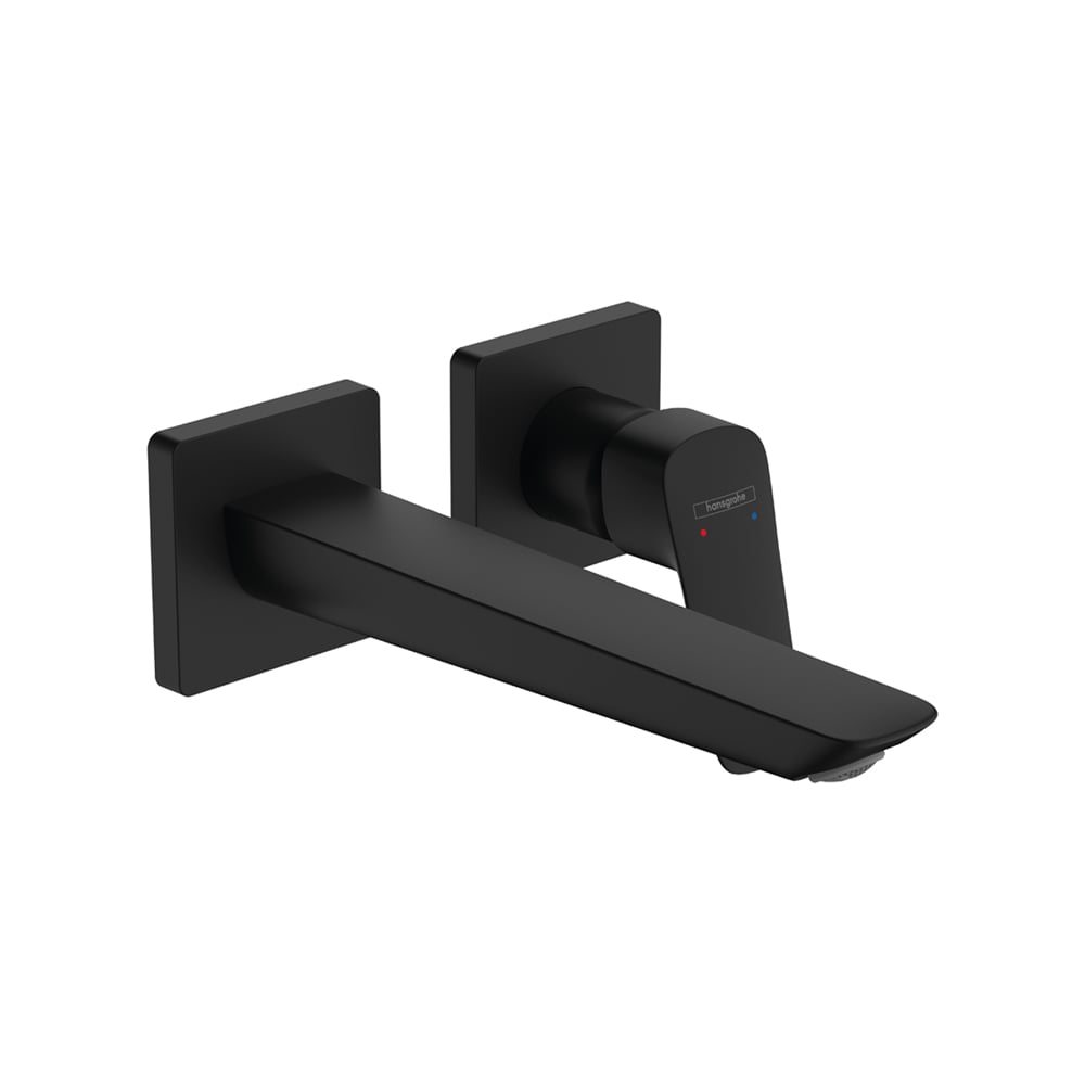 Изображение товара Смеситель Hansgrohe Logis Fine для раковины с изливом 206 мм (матовый черный)