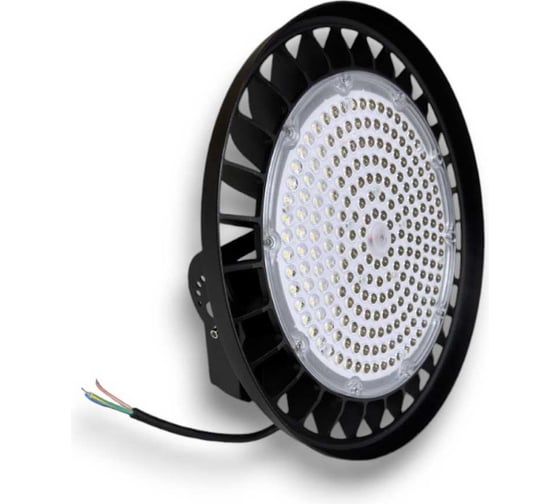 Изображение товара Светильник промышленный KRASO 190w 358мм IP67 5000K 30400Лм 180-260В рымболт+конс рег.др UFO(S)-190