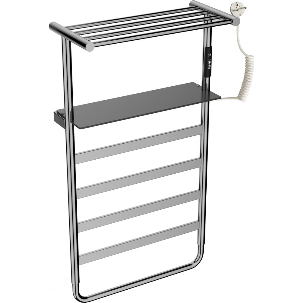 Изображение товара Электрический полотенцесушитель Wonzon & Woghand хром WW-A208-CR