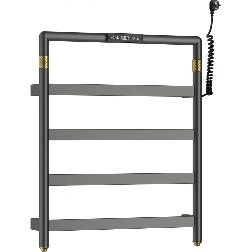 Изображение товара Электрический полотенцесушитель Wonzon & Woghand темный графит WW-A6014-GM