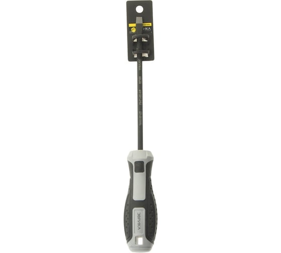 Изображение товара Отвертка шлицевая Эврика SL6.5х150мм O6мм магнитная, с держателем HRC 59 ER-26150SL 752317