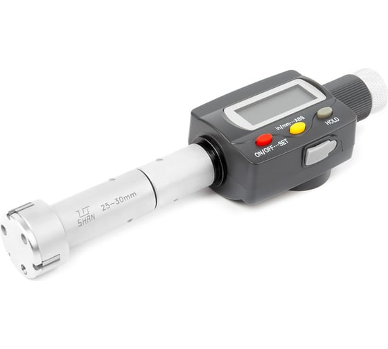 Изображение товара Нутромер микрометрический 3-точечный SHAN электронный 25-30 0,001 у/к ГРСИ № 93602-24 1093782