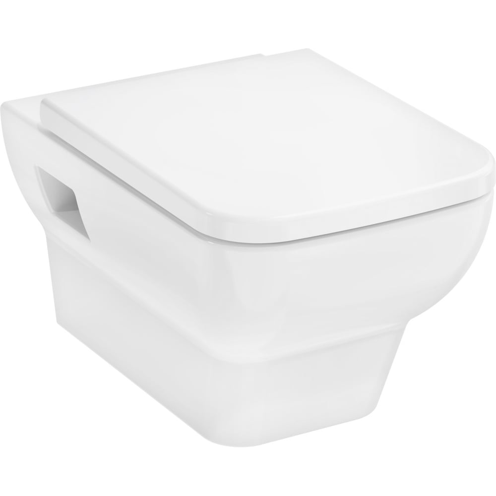 Изображение товара Подвесной унитаз Hansgrohe CreekTide Q 540x360 с микролифтом белый