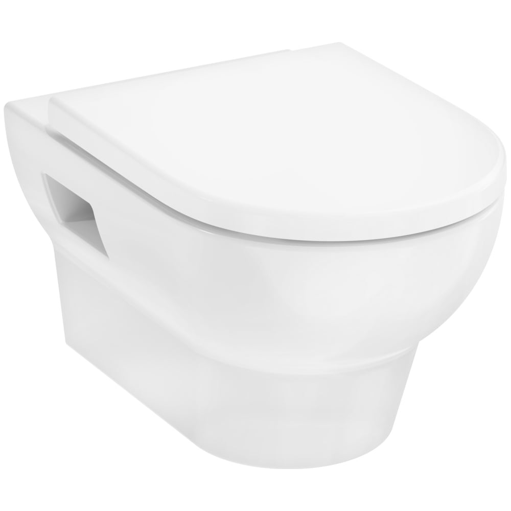 Изображение товара Унитаз подвесной Hansgrohe GladeLake S с сиденьем и антивсплеском