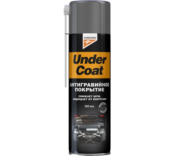 Изображение товара Покрытие для днища KANGAROO Under Coat, на основе гудрона, 550 мл, 331115 102668