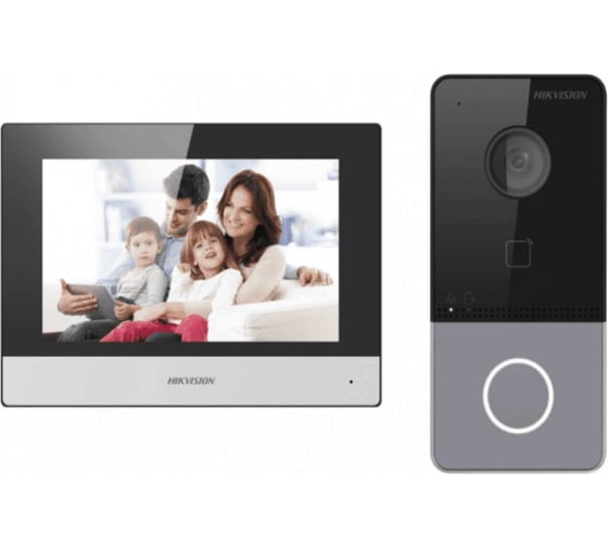 Изображение товара IP-домофония Hikvision DS-KIS603-P C УТ-00051501