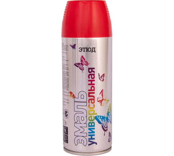 Изображение товара Аэрозольная краска Этюд RAL 3002 Темно-красный, 520 мл ET-RL3002