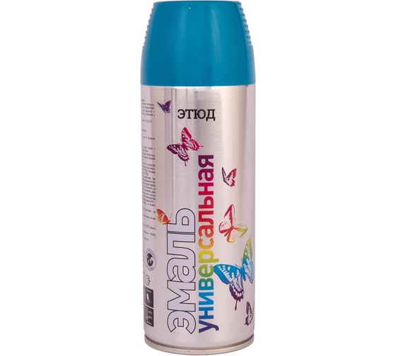 Изображение товара Аэрозольная краска Этюд RAL 5021 Морская волна, 520 мл ET-RL5021