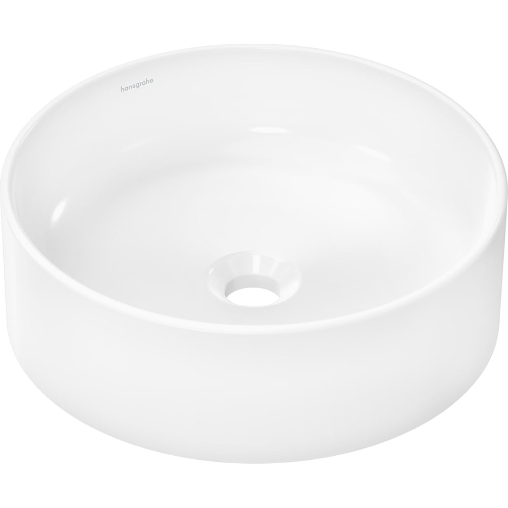 Изображение товара Раковина-чаша Hansgrohe Xuniva S 400x400 без перелива, белый 60164450 Изображение товара Раковина-чаша Hansgrohe Xuniva S 400x400 без перелива, белый 60164450